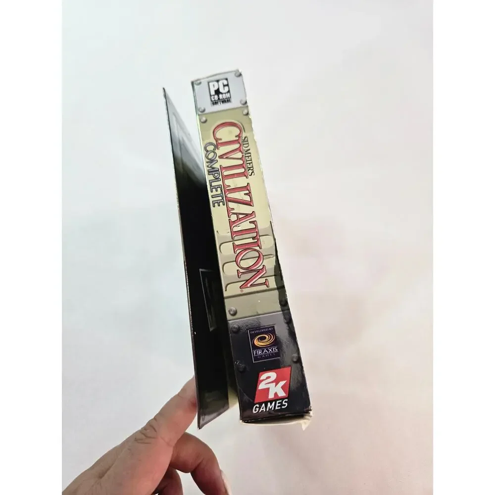 Sid Meier’s Civilization III Complete PC CD-ROM Complete 3 Disc Box Set 2K Games
